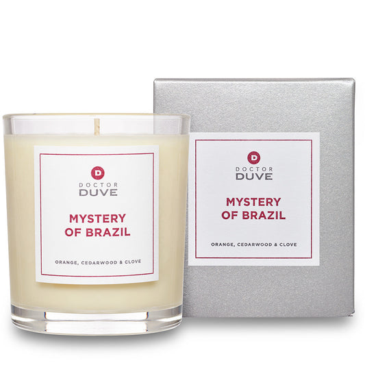 Scented candle MYSTERY OF BRAZIL ORANGE, CEDARWOOD & CLOVE