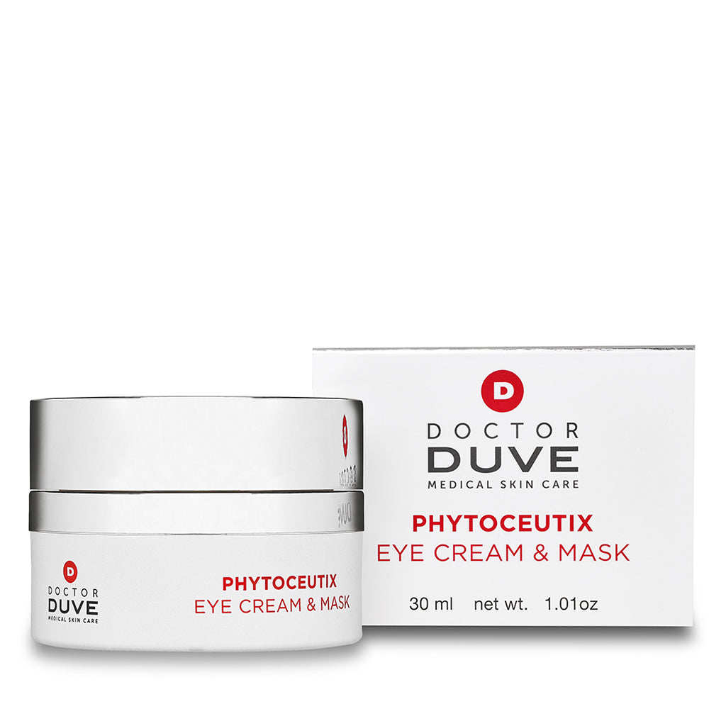 Phytoceutix Eye Cream & Mask, Anti-Aging-Creme & Maske im 30ml Tiegel mit Verpackung.